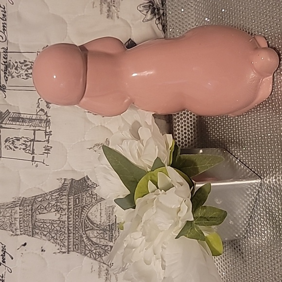 💕Beautiful Pink Standing Dog Poodle Statue💕 - Picture 5 of 6